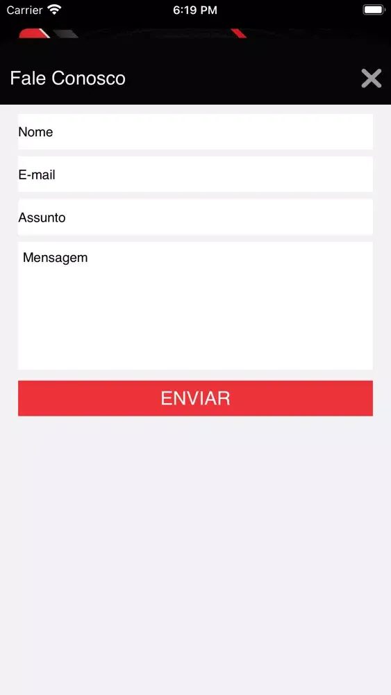 Ảnh chụp màn hình của Rádio Boleia