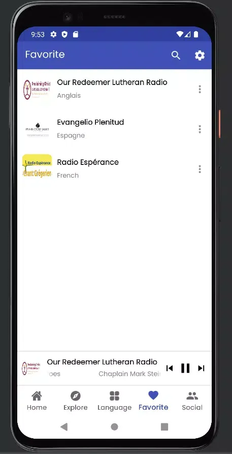 Christian Radios Ekran Görüntüleri