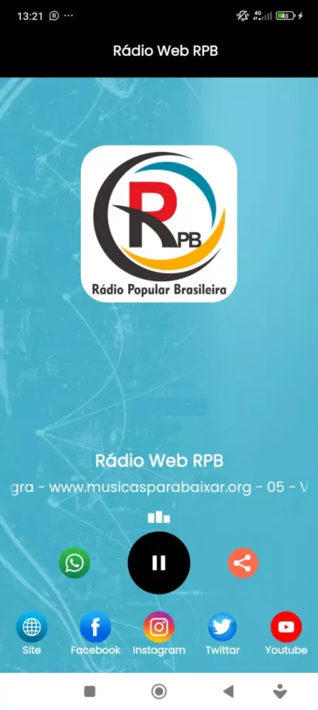 Rádio Web RPB স্ক্রিনশট