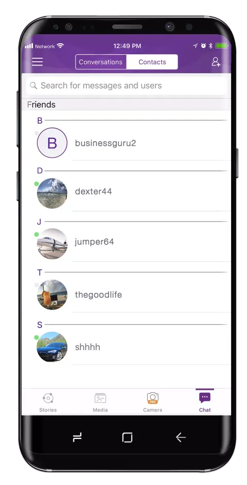 Ravn - The Invisible Chat App应用截图