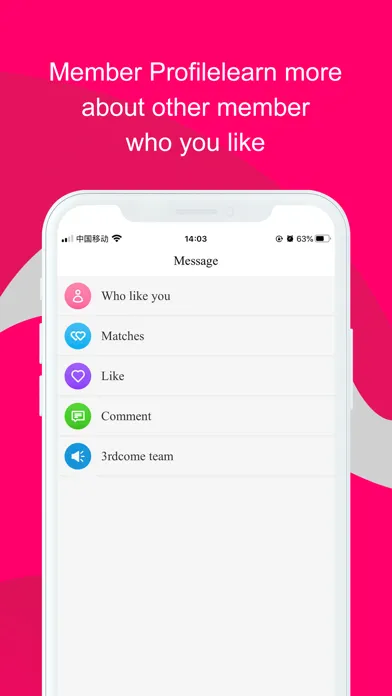 Tangkapan skrin Threesome&Foursome Dating app