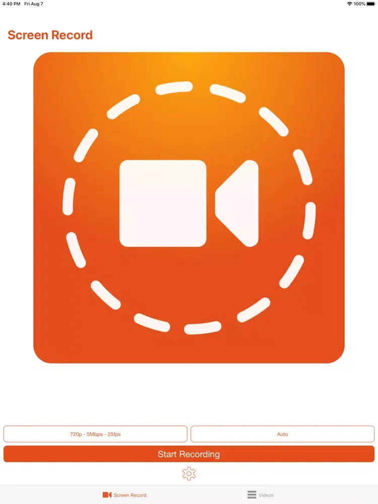 Recorder - Screen Recorder iPad  Screenshots