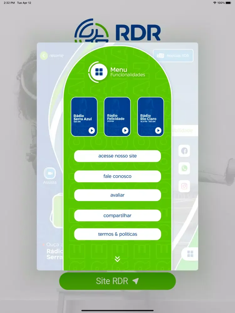 Rede Diocesana iPad  Screenshots
