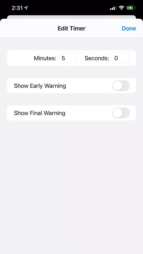 Interval Timer ٞ Screenshots