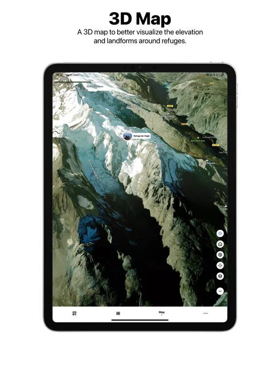 Refuge Hike Trails Map iPad 應用截圖