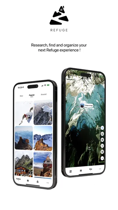 Refuge Hike Trails Map應用截圖