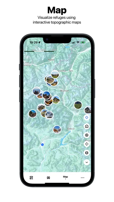 Refuge Hike Trails Map應用截圖