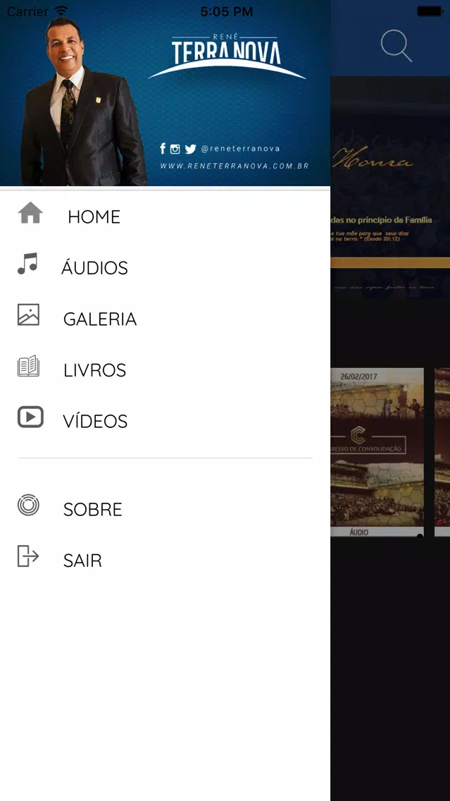 Zrzuty ekranu Renê Terra Nova