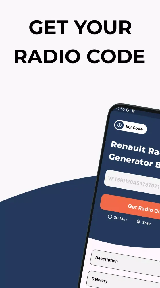 Renault Radio Codes Generator Ekran Görüntüleri