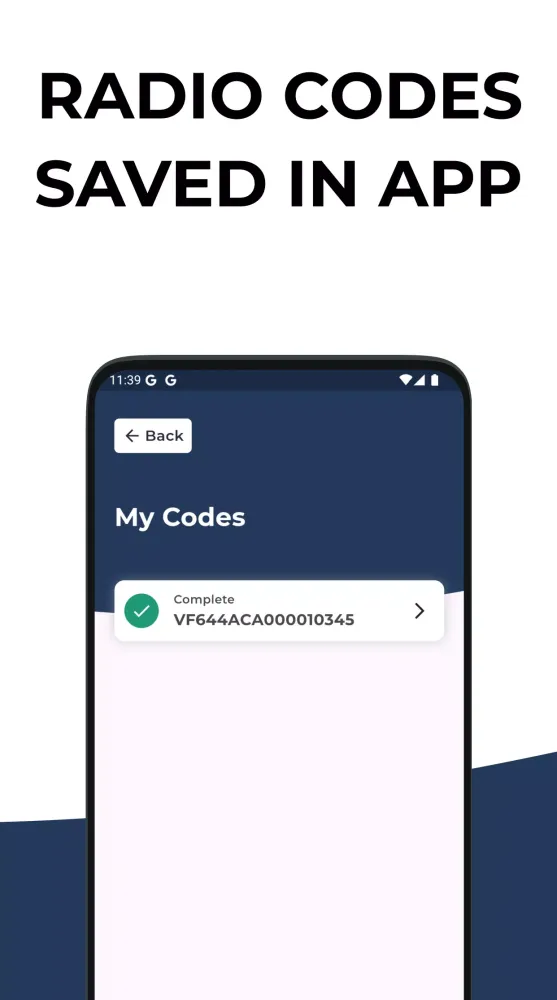 Renault Radio Codes Generator Ekran Görüntüleri