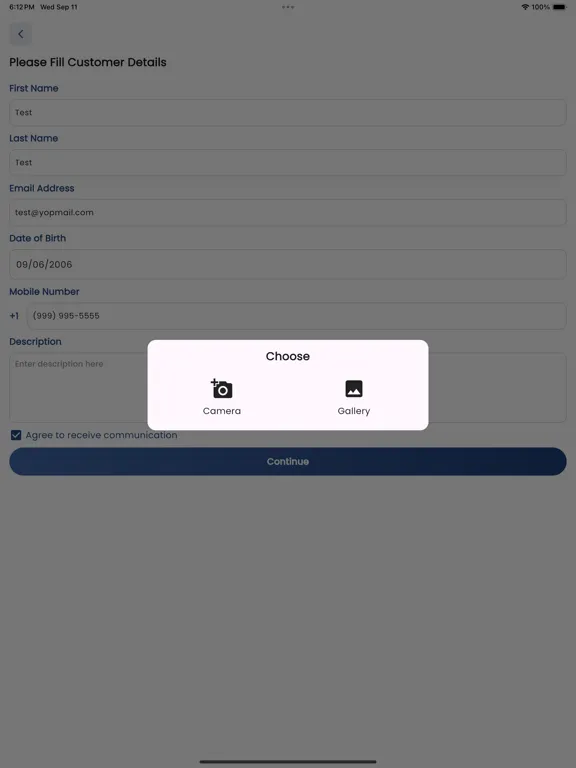 Sensei Says Testimonial iPad  Screenshots