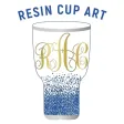 Resin Cup Art