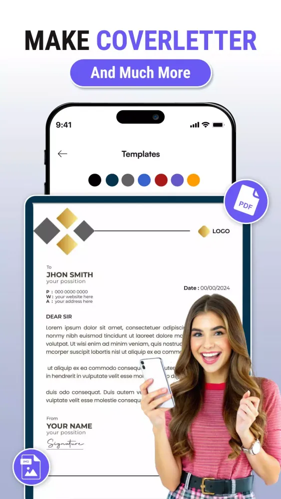 CV Maker AI Resume Builder स्क्रीनशॉट