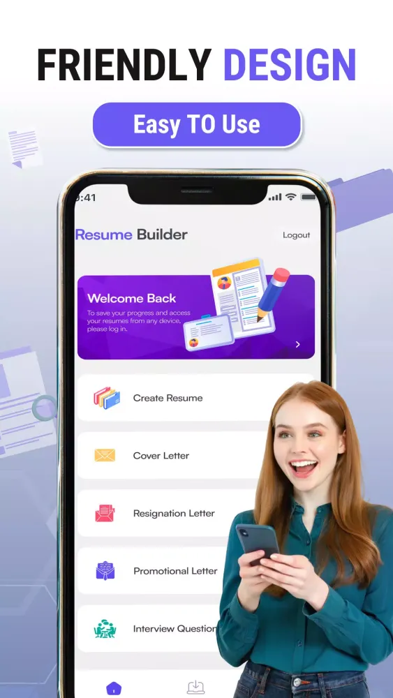 CV Maker AI Resume Builder स्क्रीनशॉट
