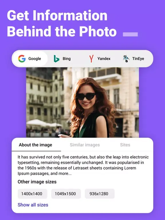 Reverse Image Search` Googlr iPad  Screenshots