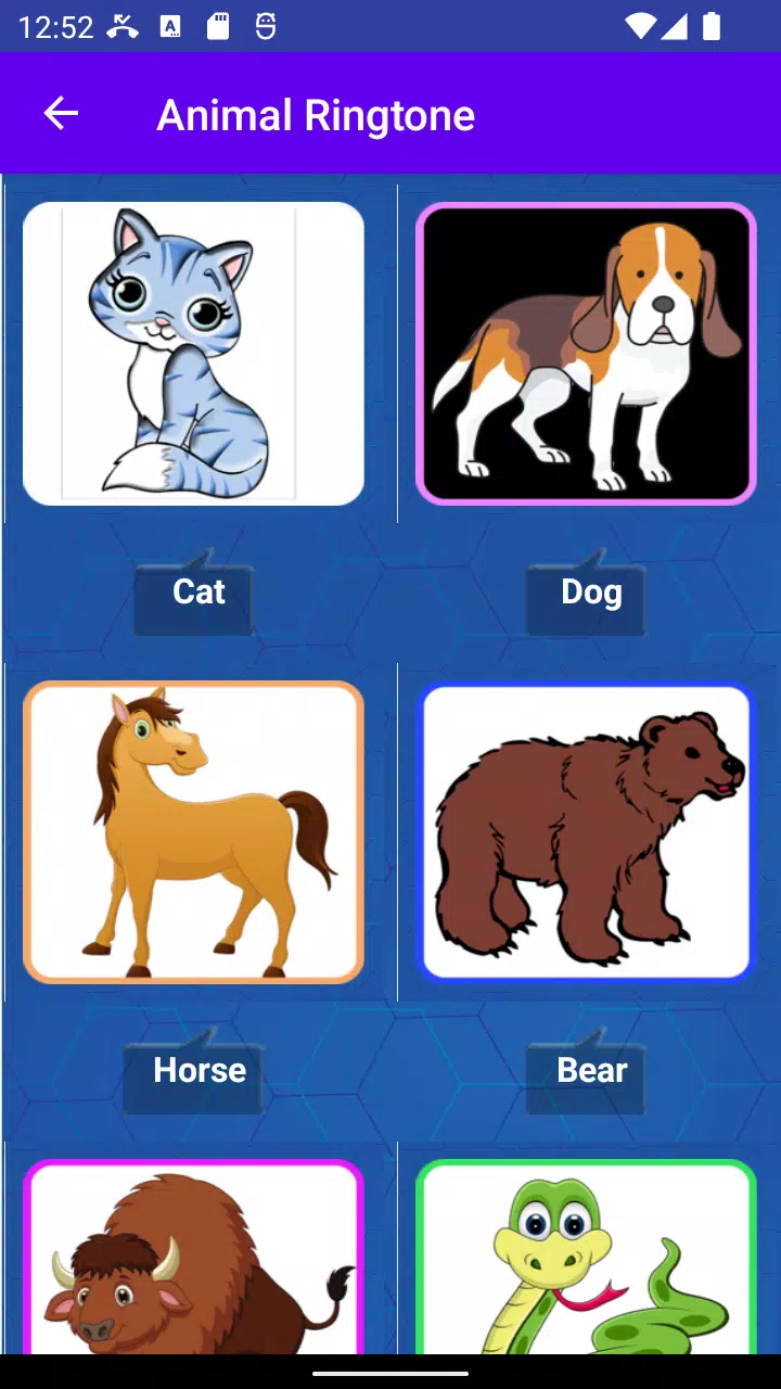Animal Ringtone Screenshots