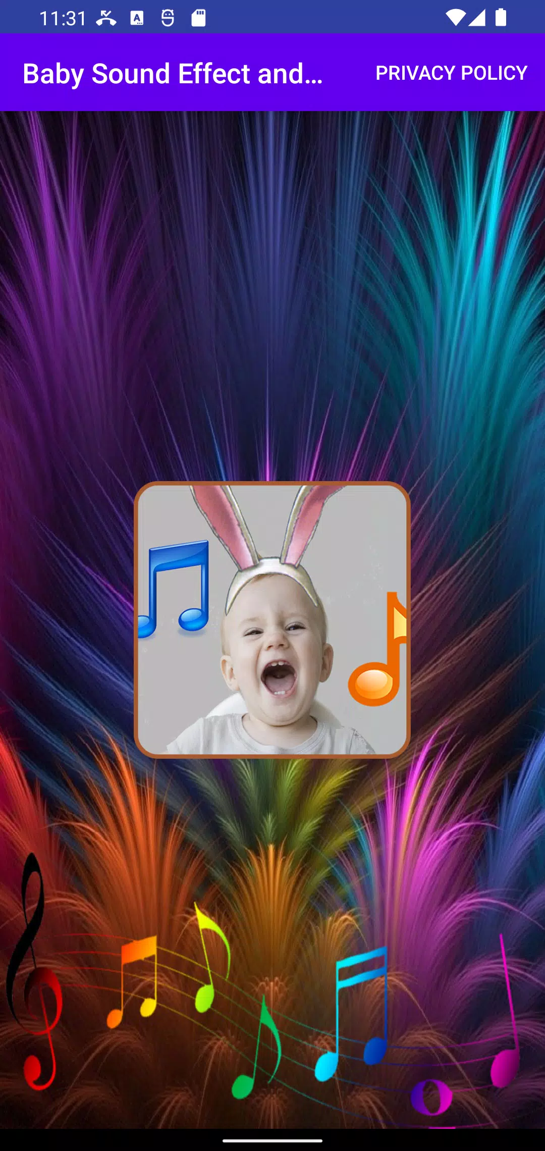 Baby Sound Effect and Ringtone Screenshots