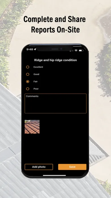 Capturas de tela do Roof Inspection Pro
