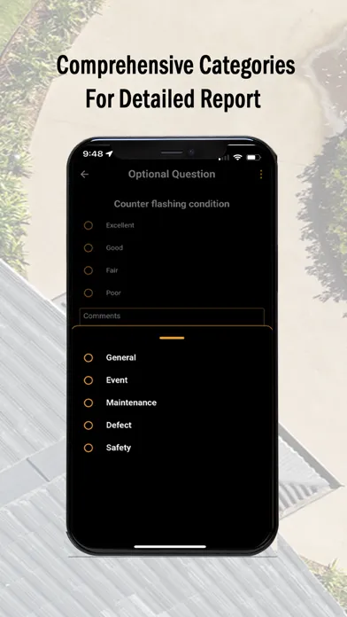 Capturas de tela do Roof Inspection Pro