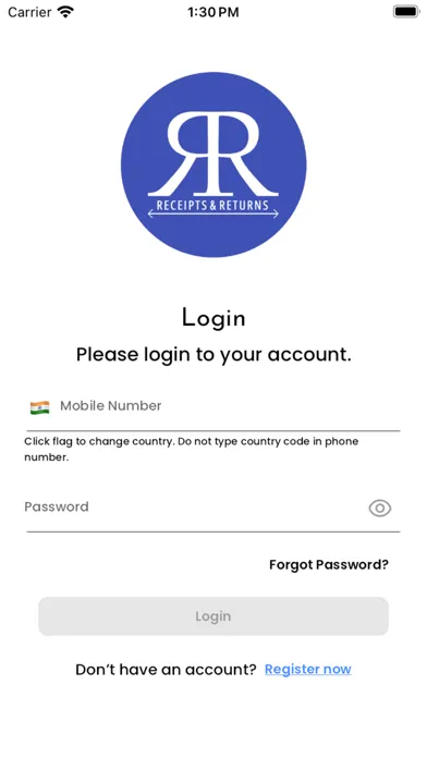 تصاویر Receipts and Returns