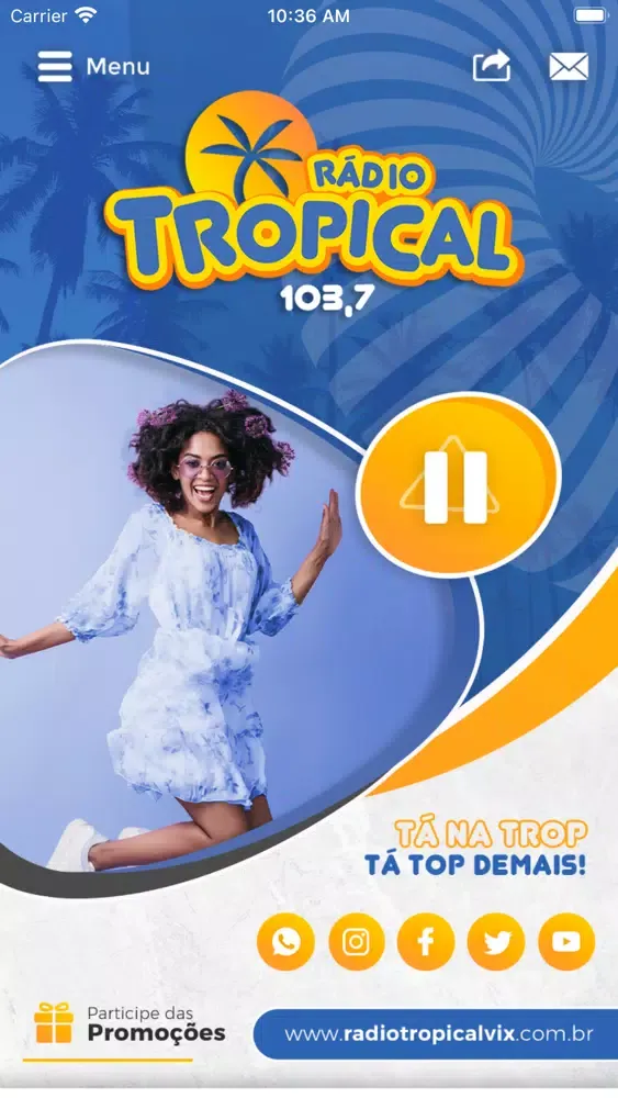 Rádio Tropical Vix! स्क्रीनशॉट