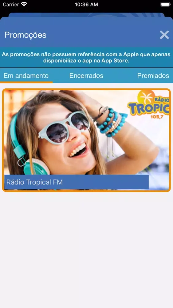 Rádio Tropical Vix! स्क्रीनशॉट