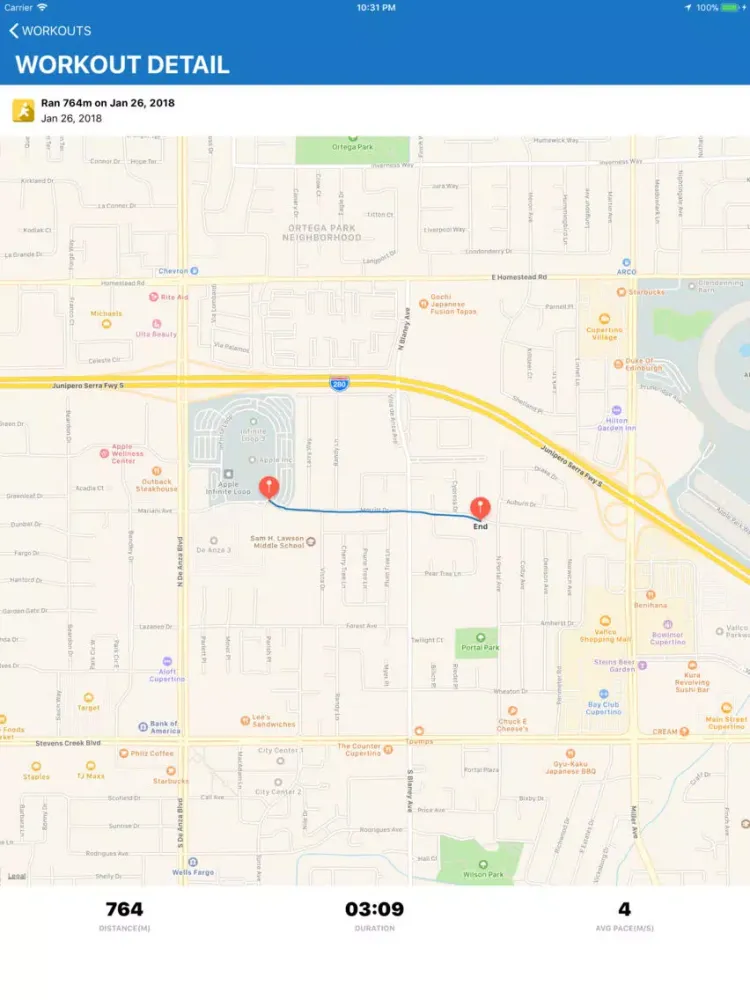 Run - GPS Running Tracker iPad 應用截圖