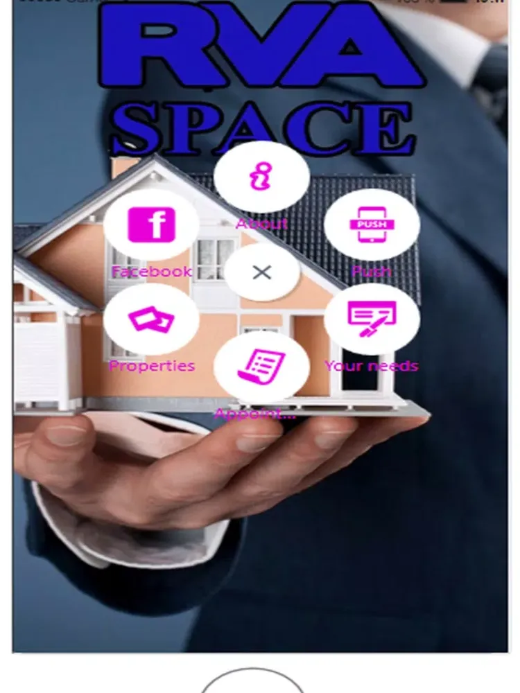 Screenshot di RVA Space iPad 