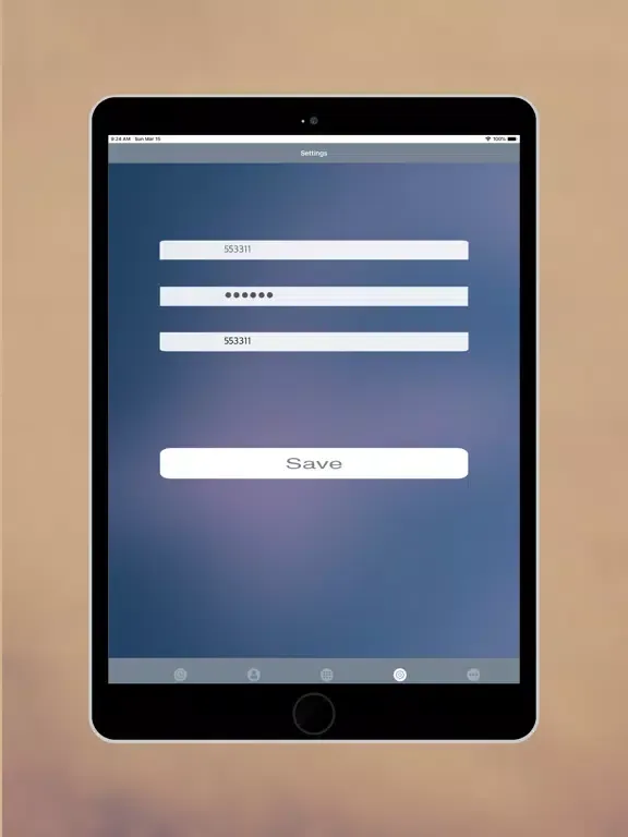 SAFARI CALL iPad  Screenshots