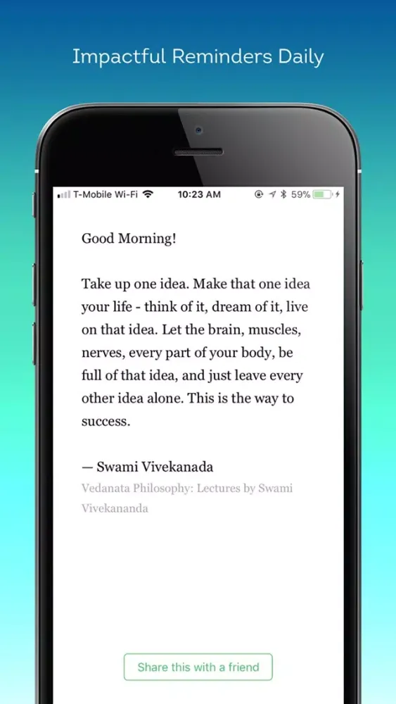 Captures d'écran de Vyasa - Inspiring Quotes