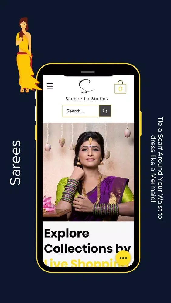 Скриншоты Sangeetha Studios Shopping App
