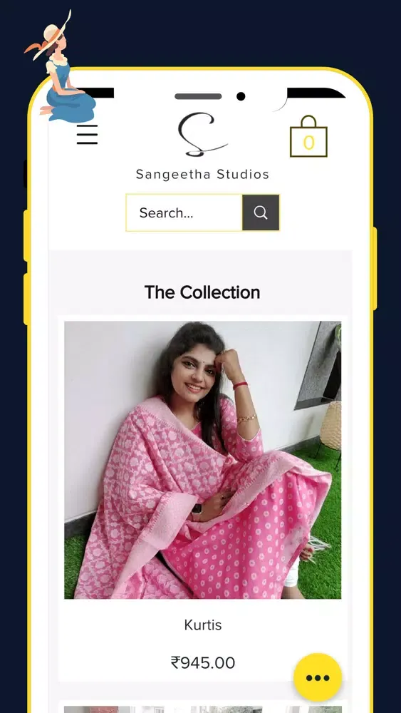 Скриншоты Sangeetha Studios Shopping App