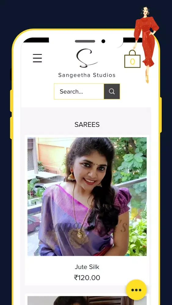 Скриншоты Sangeetha Studios Shopping App