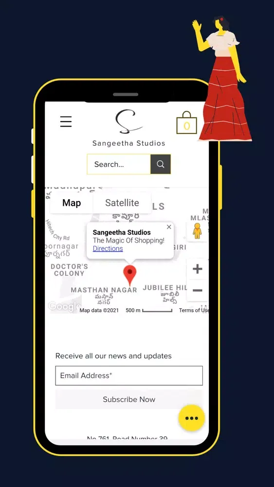 Скриншоты Sangeetha Studios Shopping App