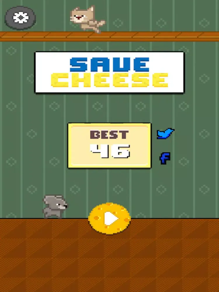 Tangkapan layar Save da Cheese iPad 