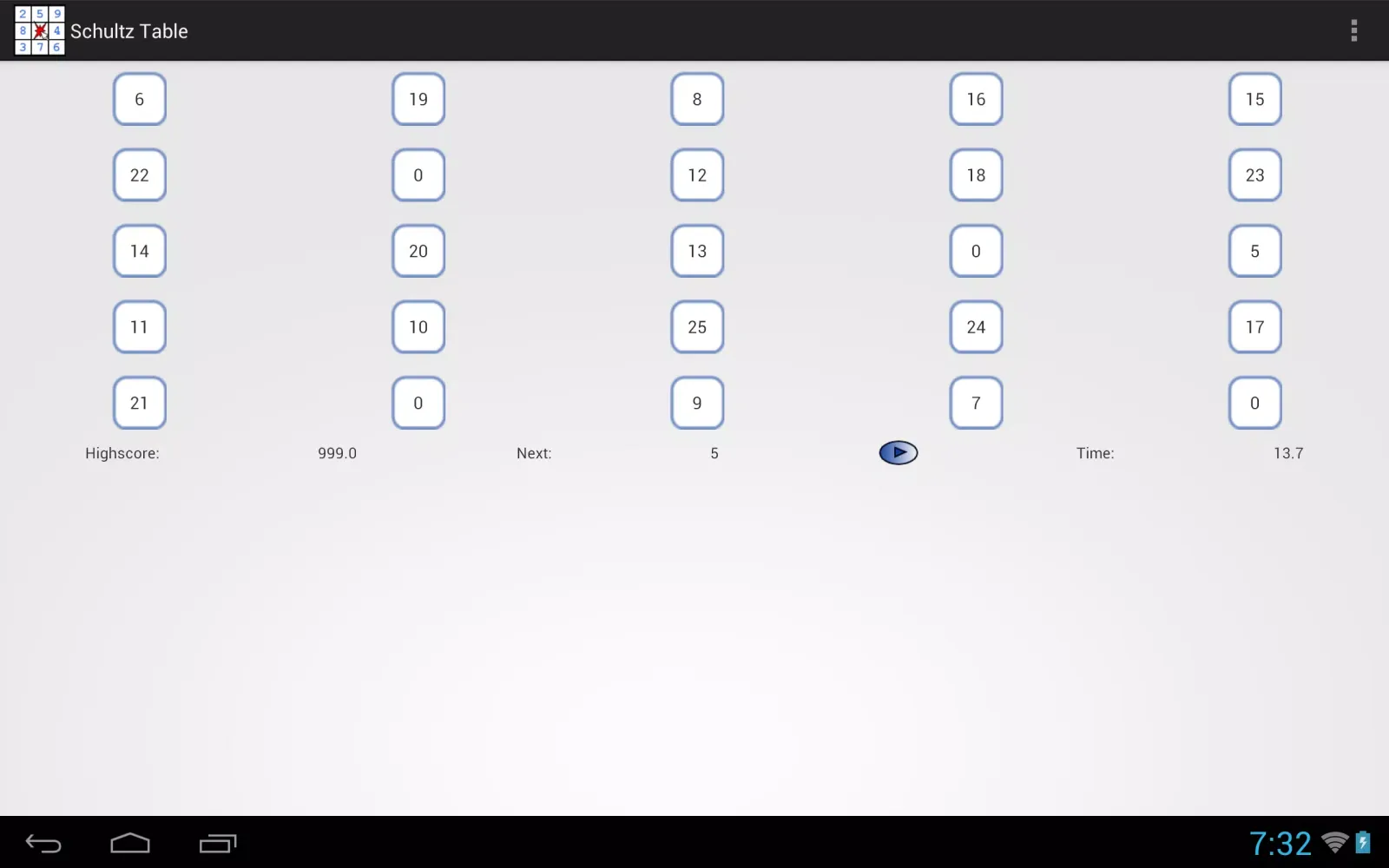 Schultz table Screenshots
