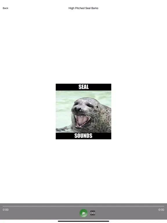 Seal Sounds & Seal Barking iPad  स्क्रीनशॉट