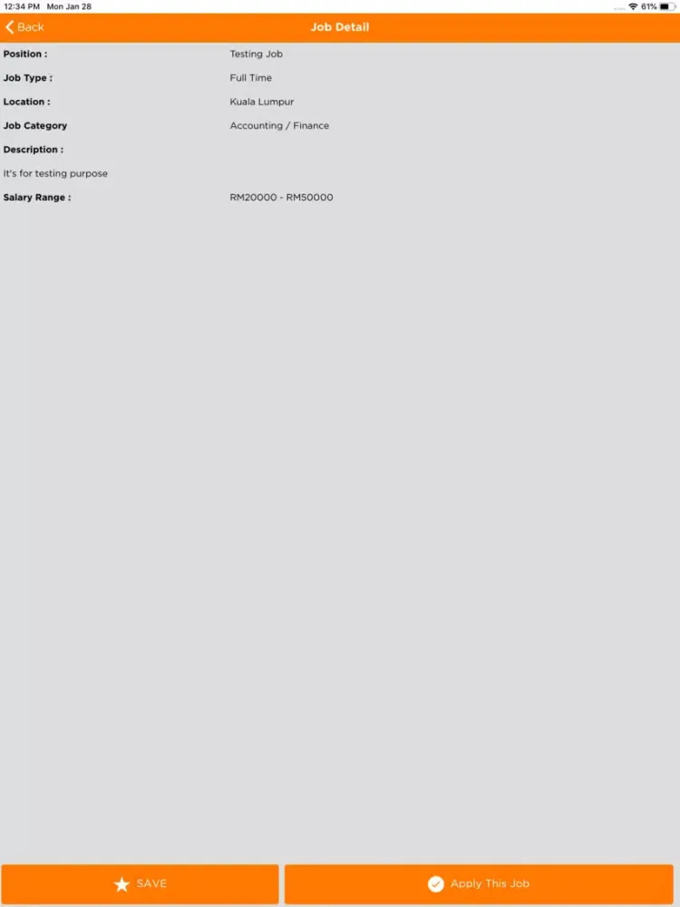Zrzuty ekranu Search4u iPad 