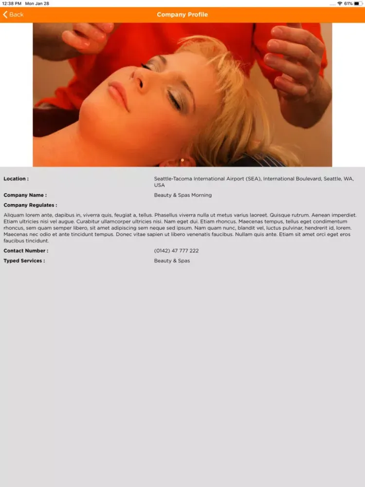 Zrzuty ekranu Search4u iPad 