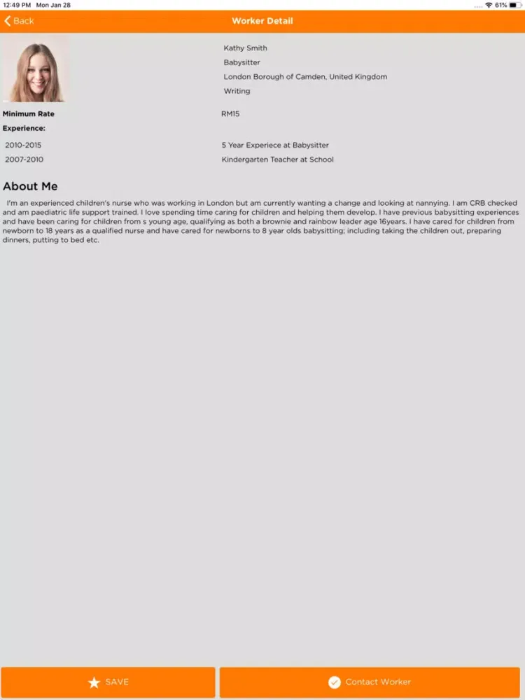 Zrzuty ekranu Search4u iPad 