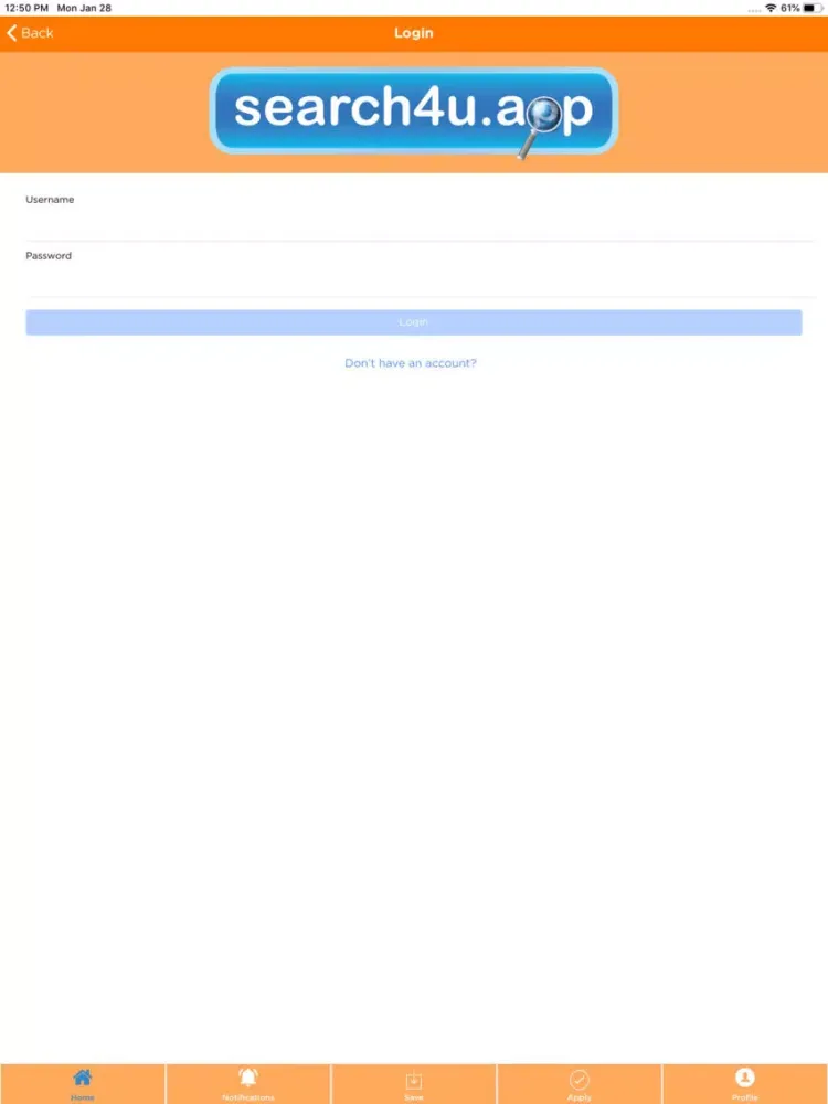 Zrzuty ekranu Search4u iPad 