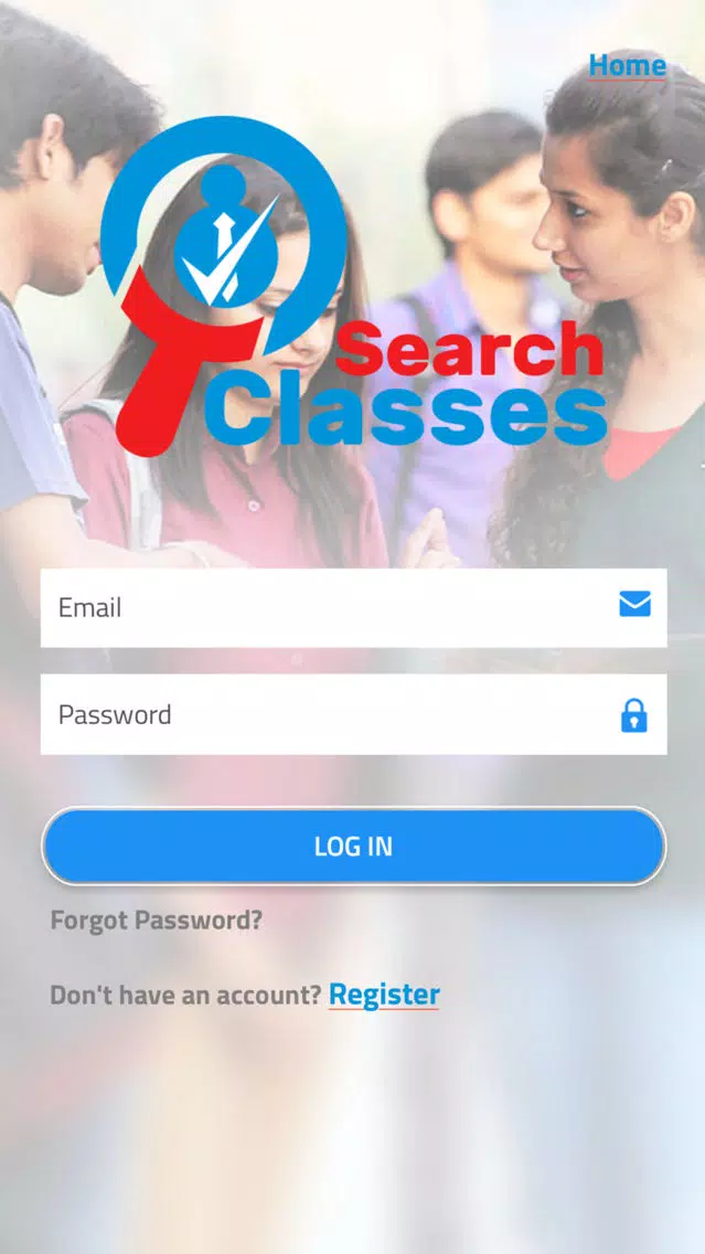 Screenshot di Search Classes