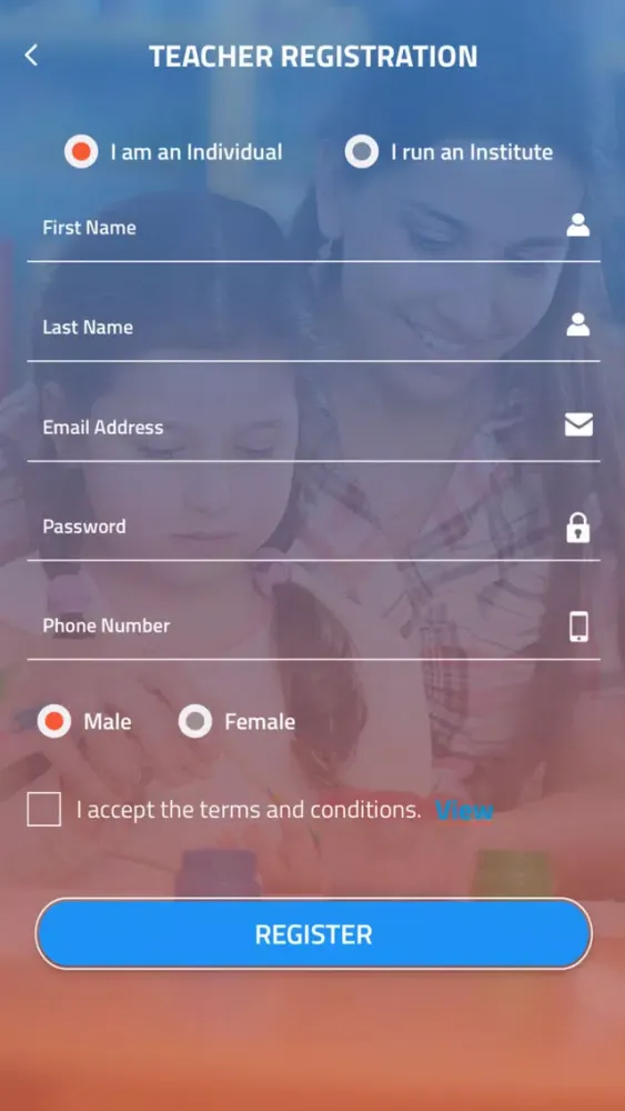 Search Classes स्क्रीनशॉट
