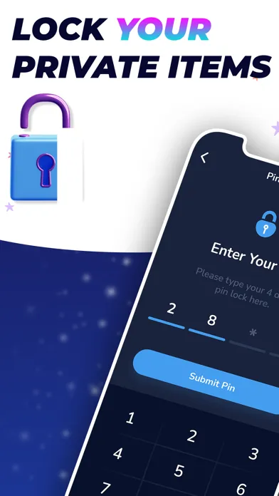 Tangkapan skrin Secure Photo Vault : SnapLock