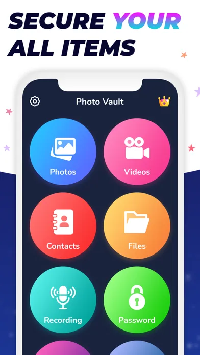 Tangkapan skrin Secure Photo Vault : SnapLock