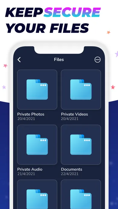 Tangkapan skrin Secure Photo Vault : SnapLock