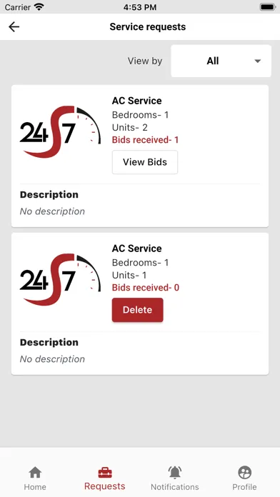 24/7 Services 스크린샷