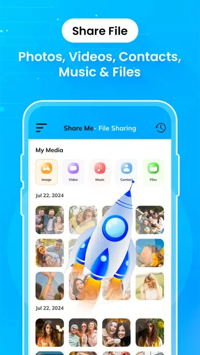 Capturas de tela do ShareMe: Share Files