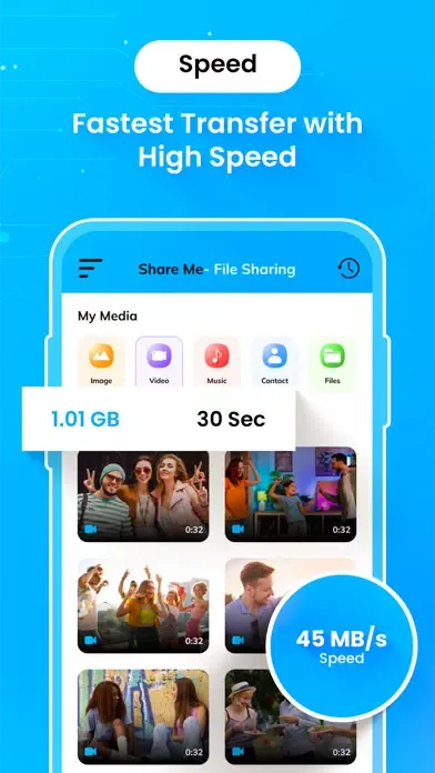 Capturas de tela do ShareMe: Share Files