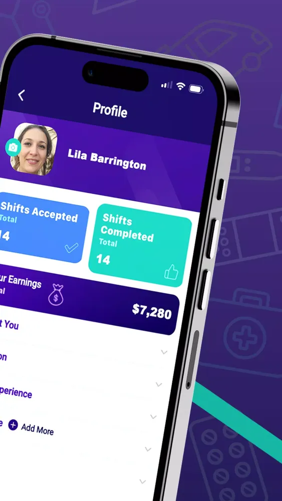 SHIFTit Health Screenshots
